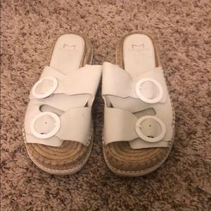 Marc Flisher Leather Espadrille sandals